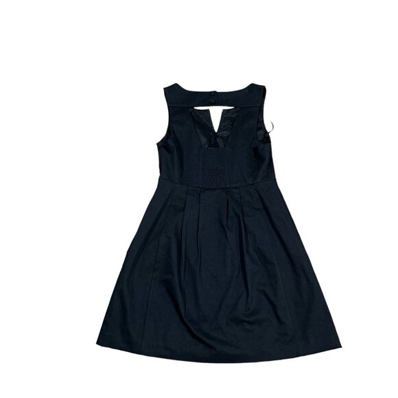 Moulinette Soeurs Anthropologie Size 6 P Black Floral Embroidery PERENNIAL Dress - Picture 7 of 15